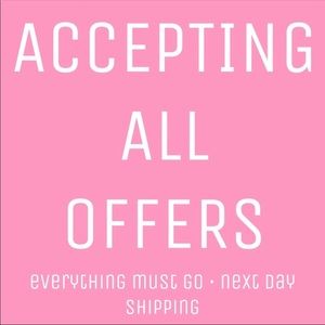 Cleaning out the closet!!